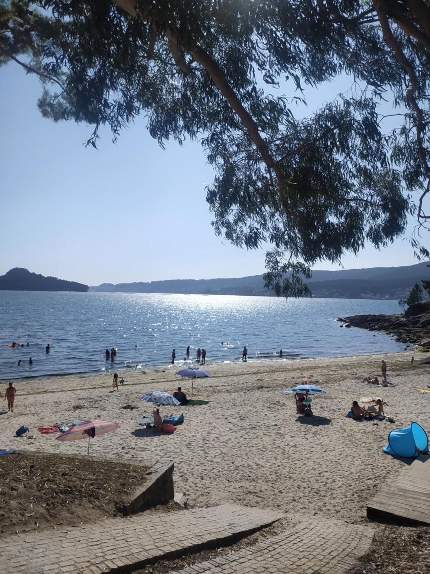 Ferienwohnung Lourido Playa Pontevedra Exterior foto